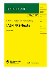 Set mit div. Artikeln (Set) IAS/IFRS-Texte 2024/2025 von Wolf-Dieter Hoffmann