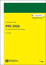 Kartonierter Einband IFRS 2026 von David Grünberger, Guido Sopp