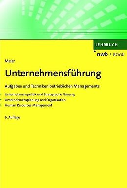 E-Book (pdf) Unternehmensführung von Harald Meier