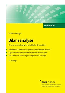 E-Book (pdf) Bilanzanalyse von Horst Gräfer, Torsten Wengel