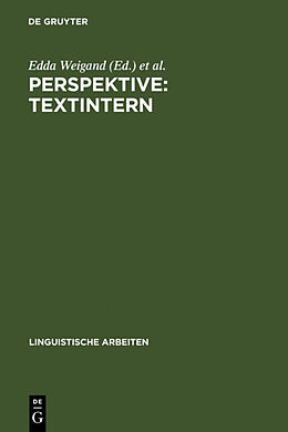 Fester Einband Perspektive: textintern von 