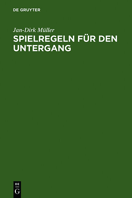 Spielregeln für den Untergang