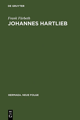 Fester Einband Johannes Hartlieb von Frank Fürbeth