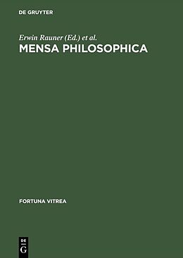 Fester Einband Mensa philosophica von 
