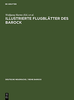Fester Einband Illustrierte Flugblätter des Barock von 