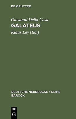 Fester Einband Galateus von Giovanni Della Casa