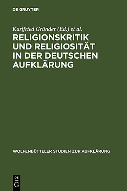Fester Einband Religionskritik und Religiosität in der deutschen Aufklärung von 