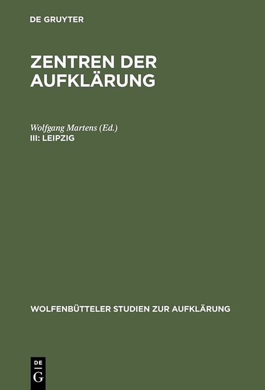 Zentren der Aufklärung / Leipzig