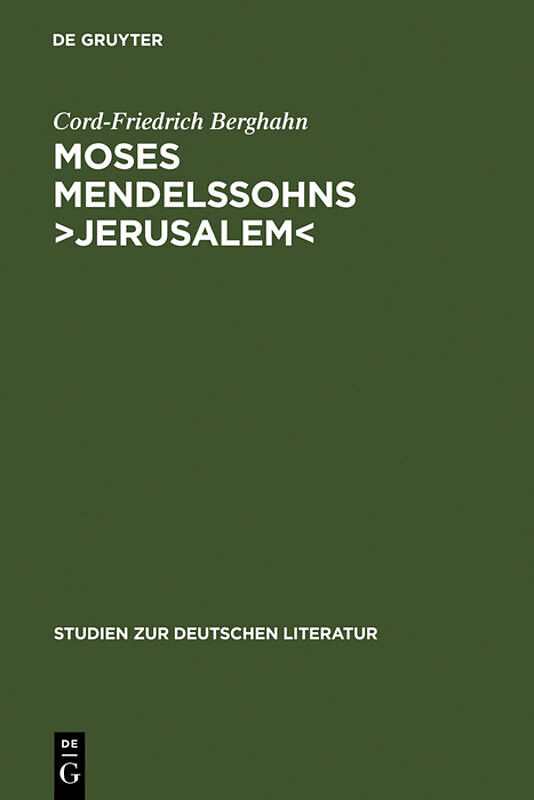 Moses Mendelssohns Jerusalem