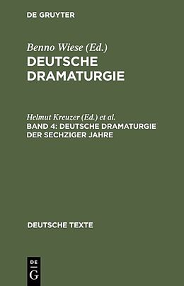 Fester Einband Deutsche Dramaturgie / Deutsche Dramaturgie der Sechziger Jahre von 