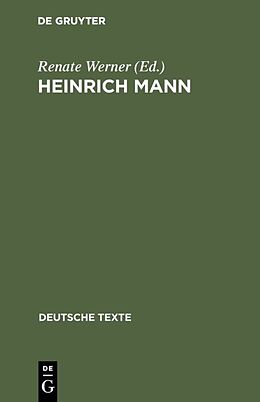 Fester Einband Heinrich Mann von 