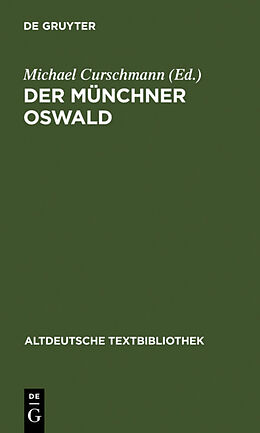 Fester Einband Der Münchner Oswald von 