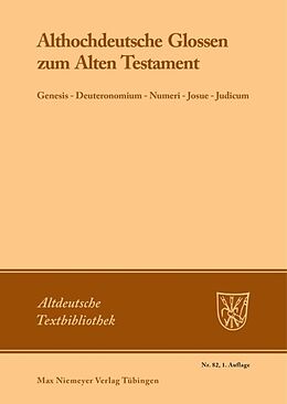 Kartonierter Einband Althochdeutsche Glossen zum Alten Testament von 