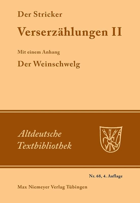 Verserzählungen II