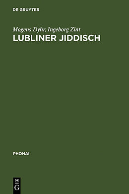 Fester Einband Lubliner Jiddisch von Mogens Dyhr, Ingeborg Zint
