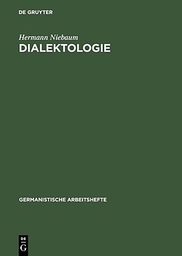 Fester Einband Dialektologie von Hermann Niebaum