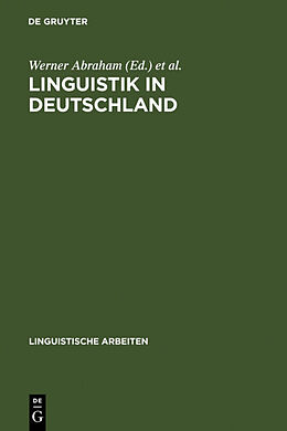 Fester Einband Linguistik in Deutschland von 