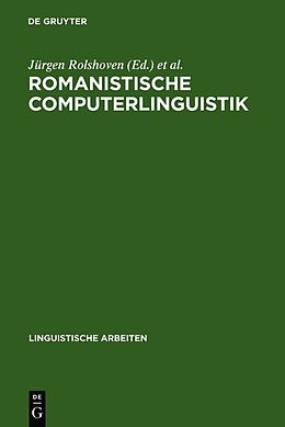 Fester Einband Romanistische Computerlinguistik von 