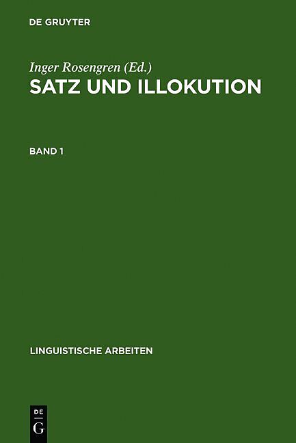 Satz und Illokution