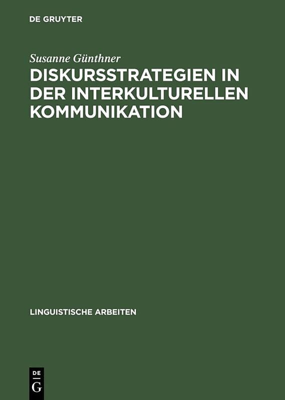 Diskursstrategien in der interkulturellen Kommunikation