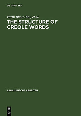 Livre Relié The Structure of Creole Words de 