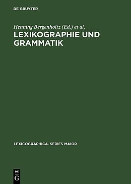 Fester Einband Lexikographie und Grammatik von 