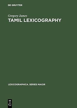 Livre Relié Tamil lexicography de Gregory James