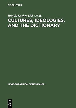 Fester Einband Cultures, Ideologies, and the Dictionary von 