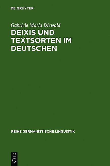Deixis und Textsorten im Deutschen