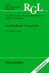 Kartonierter Einband Studienbuch Linguistik von Angelika Linke, Markus Nussbaumer, Paul R. Portmann