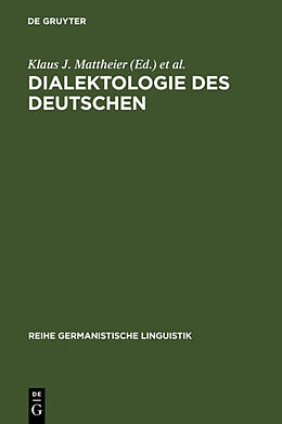 Fester Einband Dialektologie des Deutschen von 