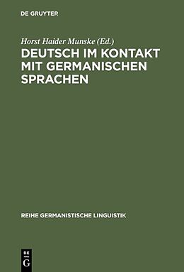 Fester Einband Deutsch im Kontakt mit germanischen Sprachen von 