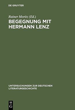 Fester Einband Begegnung mit Hermann Lenz von 