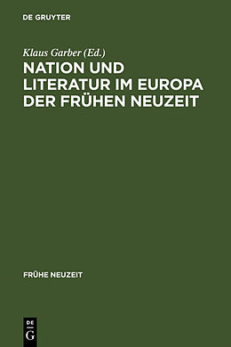 Fester Einband Nation und Literatur im Europa der Frühen Neuzeit von 