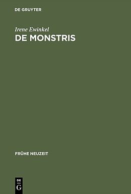 Fester Einband De monstris von Irene Ewinkel