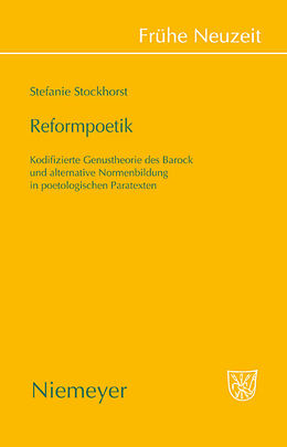 Fester Einband Reformpoetik von Stefanie Stockhorst