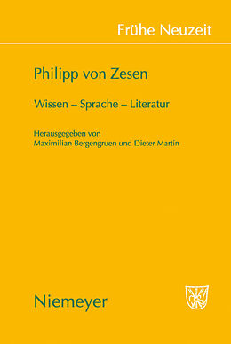 Fester Einband Philipp von Zesen von 