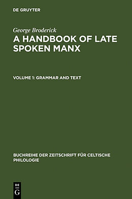 Livre Relié Grammar and Text de George Broderick