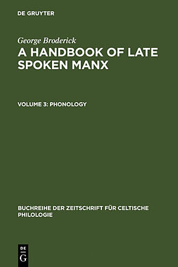 Livre Relié Phonology de George Broderick