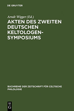 Fester Einband Akten des zweiten deutschen Keltologen-Symposiums von 