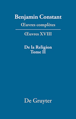 Livre Relié De la Religion, considérée dans sa source, ses formes ses développements, Tome II de 