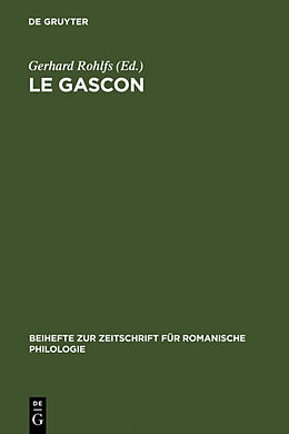 Livre Relié Le gascon de Gerhard Rohlfs