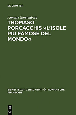 Fester Einband Thomaso Porcacchis »L'Isole piu famose del mondo« von Annette Gerstenberg