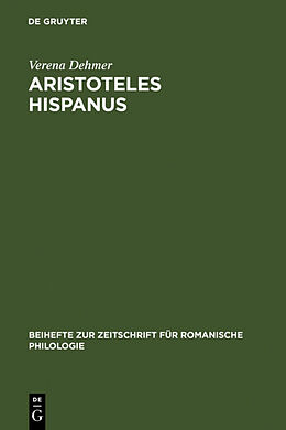Fester Einband Aristoteles Hispanus von Verena Dehmer