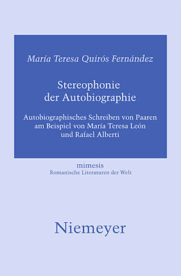 Kartonierter Einband Stereophonie der Autobiographie von Maria Teresa Quirós Fernández