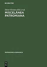 Fester Einband Miscelânea Patromiana von 