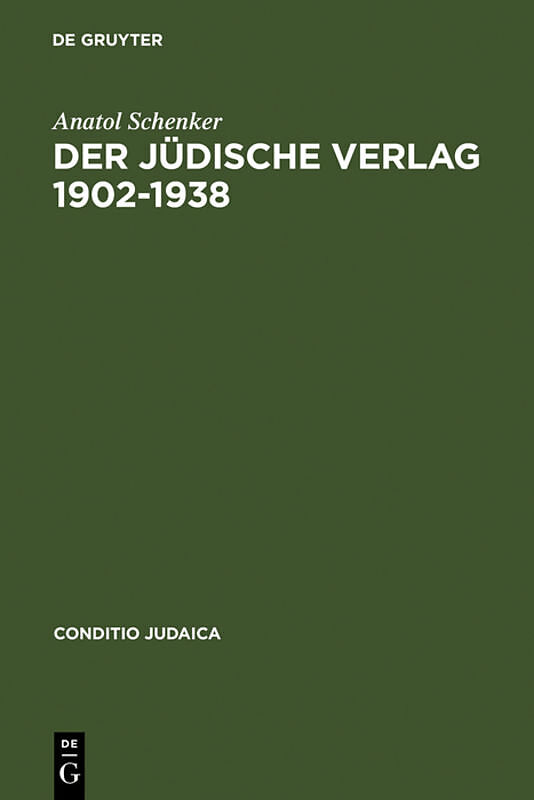 Der Jüdische Verlag 19021938