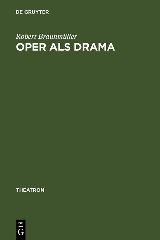 Oper als Drama