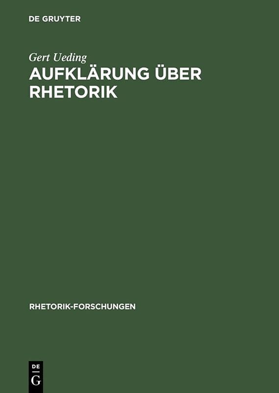 Aufklärung über Rhetorik