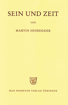 Fester Einband Sein und Zeit von Martin Heidegger